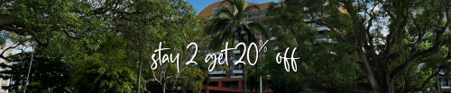 Stay 2 Nights get 20% Discount
